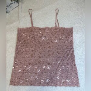 Frenchi lace tank. Women’s size XL.